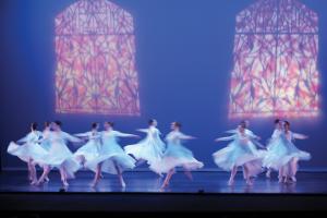 Jill Barrile photo: The Liturgical Dance Ensemble was one of many Erie-based groups to perform this weekend.